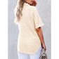 ✨Hot Sale 49% Off🌸Women's Lapel Loose Short Sleeve Top