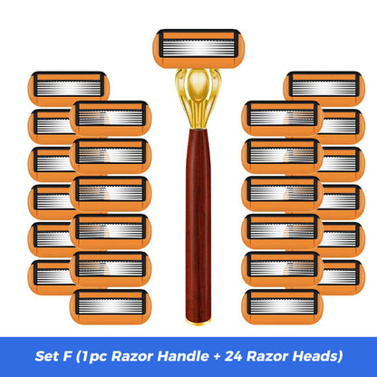 🔥2025 New Hot Sale 50% OFF🔥Advanced Manual Shaving Razor Blade Set