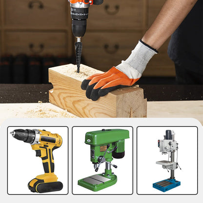 ✨🏆50% discount🏆High Hardness Spiral Flute Step Drill Bit Set✈️ Free Shipping