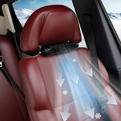 ⏳ Limited time 50% off! 💥USB Car Headrest Cooling Fan with 3 Speeds