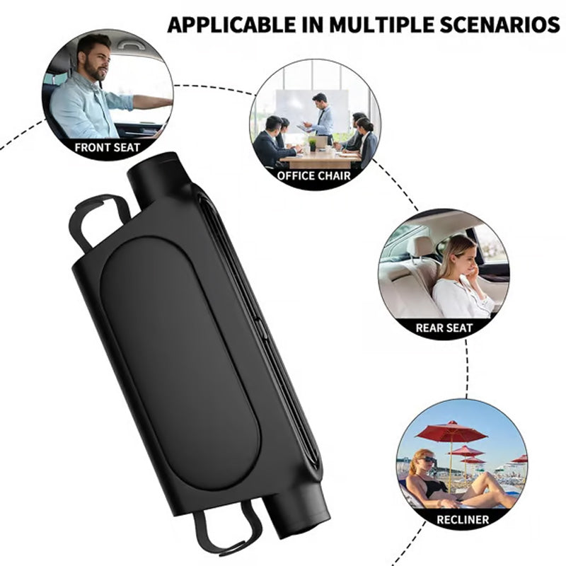 ⏳ Limited time 50% off! 💥USB Car Headrest Cooling Fan with 3 Speeds