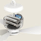 ⏳Limited-time 50% off⏰Rechargeable ceiling fan with LED lights 🌬️✨