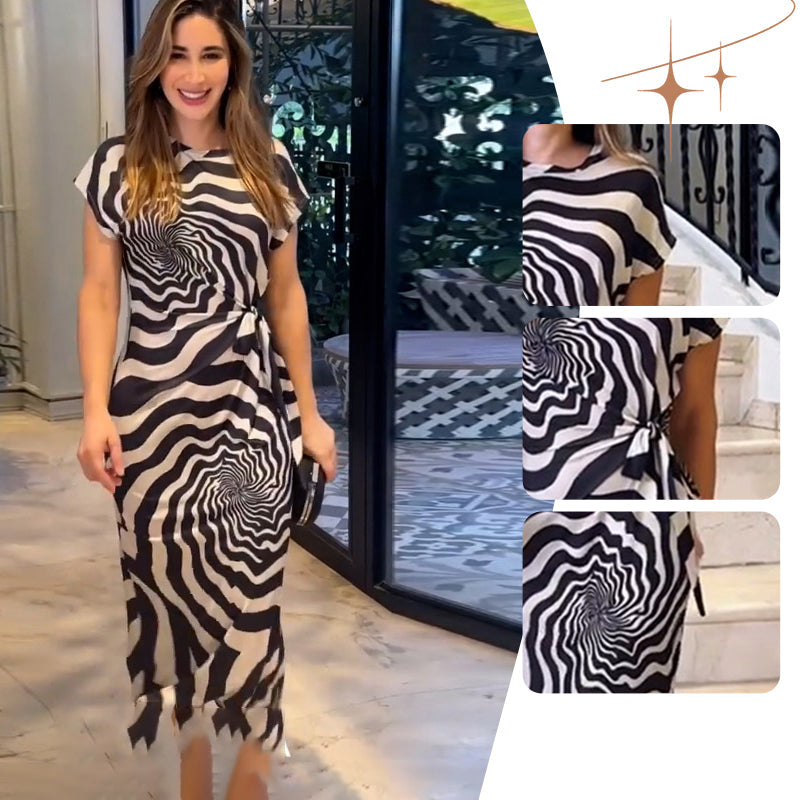 ✨Hot Sale 49% Off🌸Women's Tie-Waist Dress with Slit