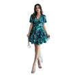 🌸Summer New Arrivals 💐Specials⏰Women's Fashion V-Neck Short Sleeve Printed A-line Dresses