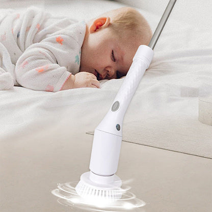 🏆Hot Sale 50% OFF⏳Waterproof Telescopic Electric Spin Scrubber