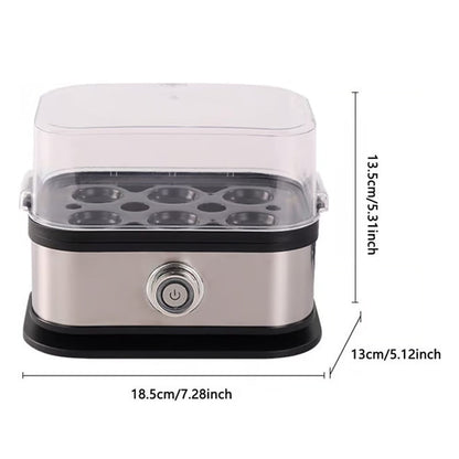 🎉2026 HOT SALE 50% OFF🎉Multifunctional Egg Steamer with Clear Lid