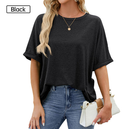 Women's Minimalist Summer Plain T-Shirt