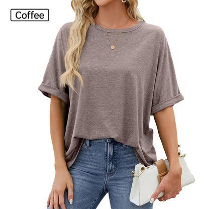 Women's Minimalist Summer Plain T-Shirt