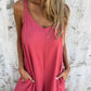 🔥TODAY ONLY: 50% OFF🔥Women's Casual Loose Cotton-Linen Blend Jumpsuit with Pockets and Adjustable Straps
