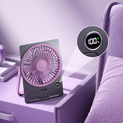 🔥Hot Sale 50% 0FF❄️Ultra Slim Card USB Rechargeable Mini Fan