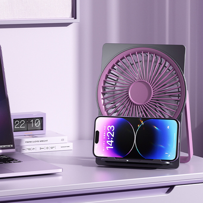 🔥Hot Sale 50% 0FF❄️Ultra Slim Card USB Rechargeable Mini Fan