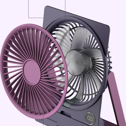 🔥Hot Sale 50% 0FF❄️Ultra Slim Card USB Rechargeable Mini Fan