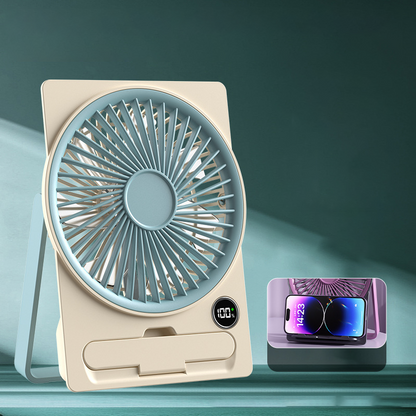 🔥Hot Sale 50% 0FF❄️Ultra Slim Card USB Rechargeable Mini Fan