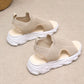 💥2025 New Hot Sale💝Women’s Casual Breathable Hollow Knitted Platform Sandals