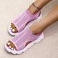 💥2025 New Hot Sale💝Women’s Casual Breathable Hollow Knitted Platform Sandals