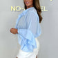 🎁 Discount just reduced🎁Women’s Elegant Button Front Loose Fit Ruffle Blouse