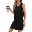 🎉🛍️Weekend Special👗Women’s V-Neck Tank Mini Dress