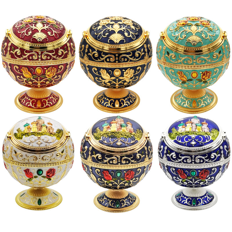 💖HOT SALE 50% OFF🏆Retro Multi-Functional & Flip-Top Ashtray