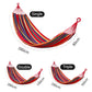 ⏳🔥LIMITED-TIME 50% OFF! 🏖️ Reinforced Multi-Person Striped Hammock – Relax Anywhere in Comfort ✨