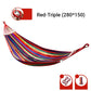 ⏳🔥LIMITED-TIME 50% OFF! 🏖️ Reinforced Multi-Person Striped Hammock – Relax Anywhere in Comfort ✨
