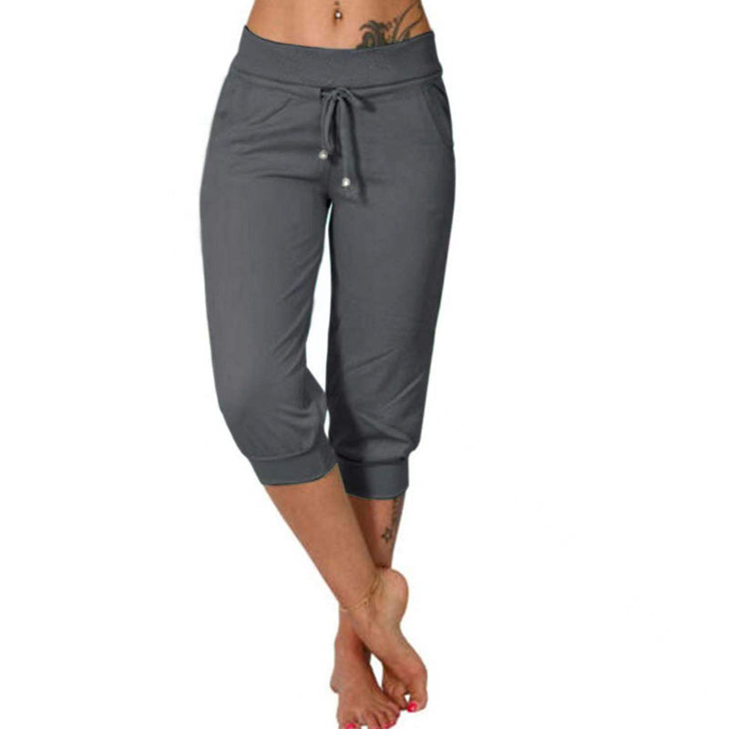 🎁Last Day 49% Off🔥Women's 2025 Ultra Soft Lounge Capri Joggers Sweatpants Athletic Yoga with Pockets