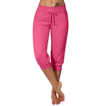 🎁Last Day 49% Off🔥Women's 2025 Ultra Soft Lounge Capri Joggers Sweatpants Athletic Yoga with Pockets