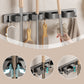 🔥2025 Hot Sale🔥No-Drill Wall-Mounted & Heavy-Duty Broom and Mop Holder with Hook