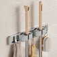 🔥2025 Hot Sale🔥No-Drill Wall-Mounted & Heavy-Duty Broom and Mop Holder with Hook
