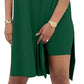 ✨2025 New Arrivals ✨Women's Solid Round-Neck Dress ＆ Shorts Set
