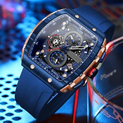 🌈Cyberpunk Futuristic Style⌚Men's Multifunctional Fashion Quartz Watch✈️Free Shipping