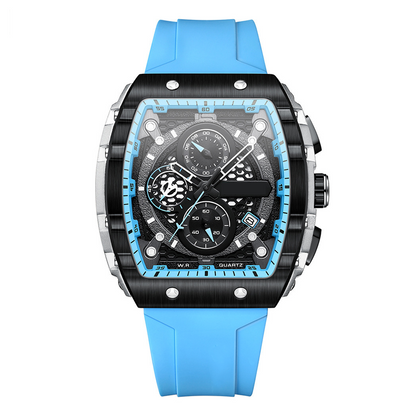 🌈Cyberpunk Futuristic Style⌚Men's Multifunctional Fashion Quartz Watch✈️Free Shipping
