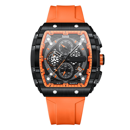 🌈Cyberpunk Futuristic Style⌚Men's Multifunctional Fashion Quartz Watch✈️Free Shipping