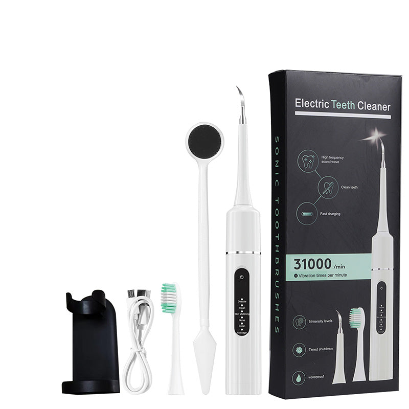 🔥2025 Hot Sale 50% OFF🦷 Sparkling Smile – Pro Ultrasonic Teeth Cleaner with Multi-Speed Control