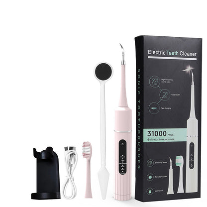 🔥2025 Hot Sale 50% OFF🦷 Sparkling Smile – Pro Ultrasonic Teeth Cleaner with Multi-Speed Control