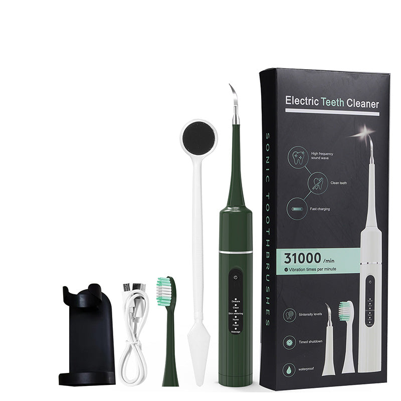 🔥2025 Hot Sale 50% OFF🦷 Sparkling Smile – Pro Ultrasonic Teeth Cleaner with Multi-Speed Control
