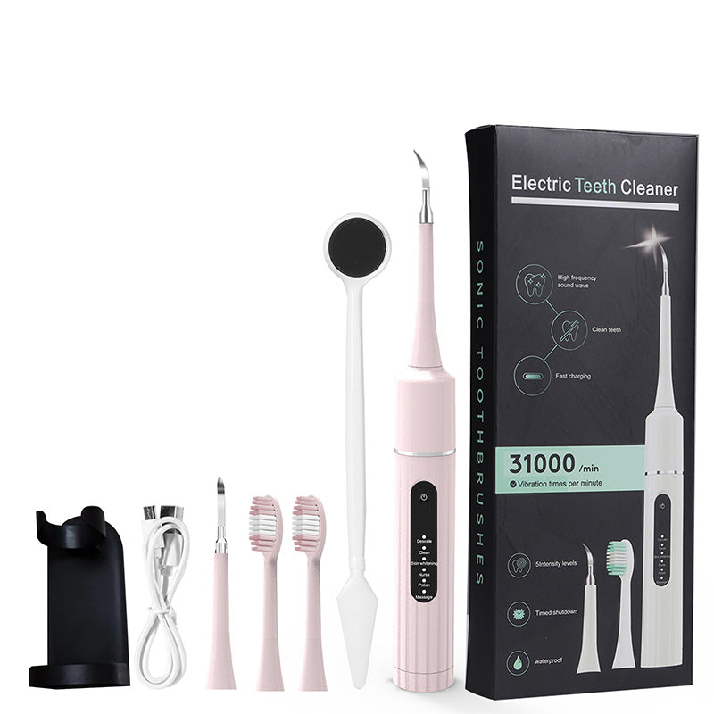 🔥2025 Hot Sale 50% OFF🦷 Sparkling Smile – Pro Ultrasonic Teeth Cleaner with Multi-Speed Control