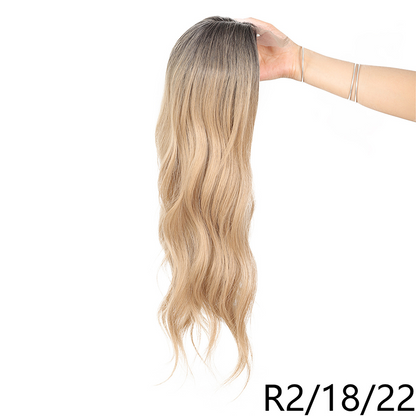 🔥HOT SALE 50% OFF🔥Wavy Clip-In Hair Topper with Bangs for Thinning Hair