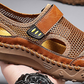 🔥2025 Hot Sale🔥Comfortable Closed Mesh Sandals for Men
