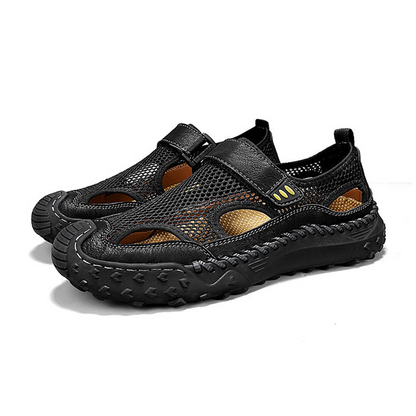 🔥2025 Hot Sale🔥Comfortable Closed Mesh Sandals for Men