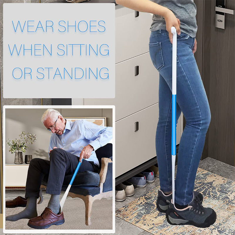 💥Limited time 50% off🔥 Adjustable Long Shoe Horn with Sock Remover for Seniors