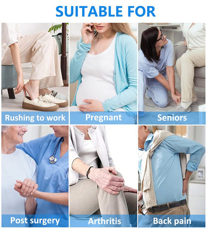 💥Limited time 50% off🔥 Adjustable Long Shoe Horn with Sock Remover for Seniors