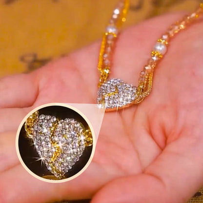 ⏳Time-limited Special⏰Magnetic Split Heart Matching Pendant Necklaces