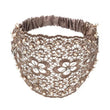 Plum Blossom Hollow Beaded Wide Headband