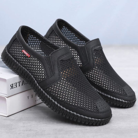 🔥 Summer Hot Sale 🌊Men's Mesh Slip-Resistant Breathable Shoes