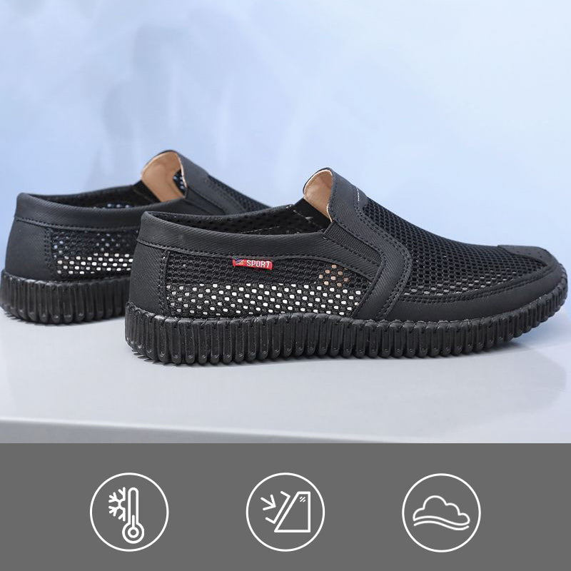 🔥 Summer Hot Sale 🌊Men's Mesh Slip-Resistant Breathable Shoes