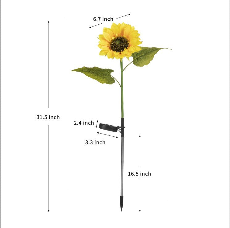 🔥2025 New Hot Sale 50% OFF🔥Sunflower Solar Garden Stake Led Lights🌻