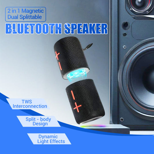 📢Limited time 49% discount📢2 in 1 Magnetic Dual Splittable Bluetooth Speaker💥