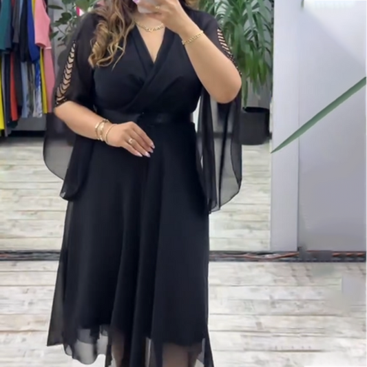 💃Summer Fashion Women's Choice🔥Women’s Elegant V-Neck Dress