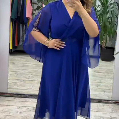 💃Summer Fashion Women's Choice🔥Women’s Elegant V-Neck Dress