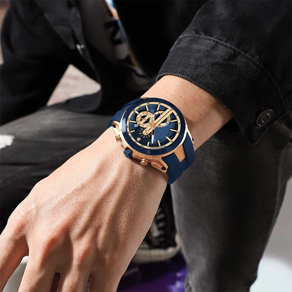 ✨LAST DAY SALE 50% OFF✨Sport Style Luminous Silicone Strap Waterproof Watch